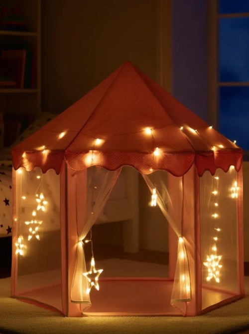 Tente enfant Hexagonale avec moustiquaires - Kiabi Tente enfant Hexagonale avec moustiquaires - Kiabi