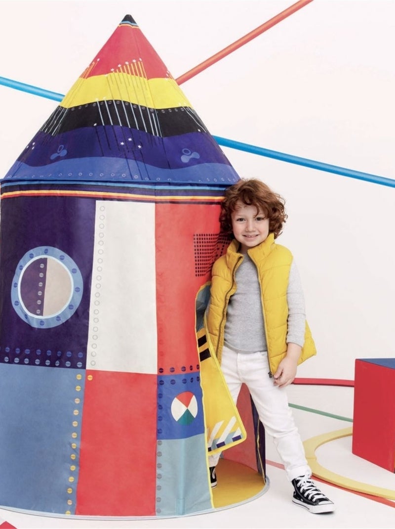 Tente fusée Multicolore - Kiabi