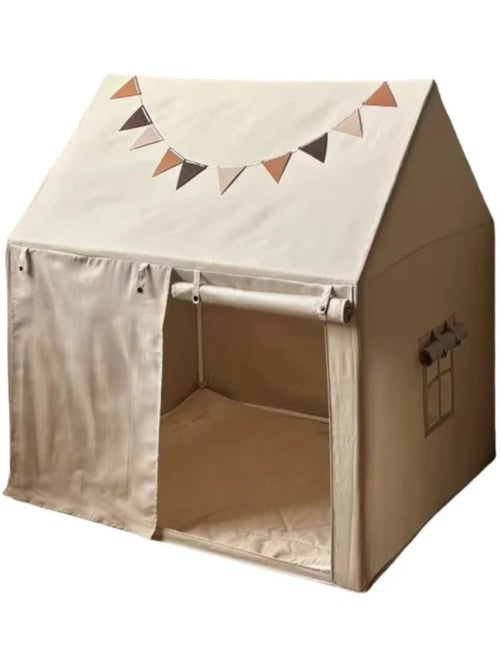 Tente maison de jeu d'intérieur coton pour enfant - Kiabi