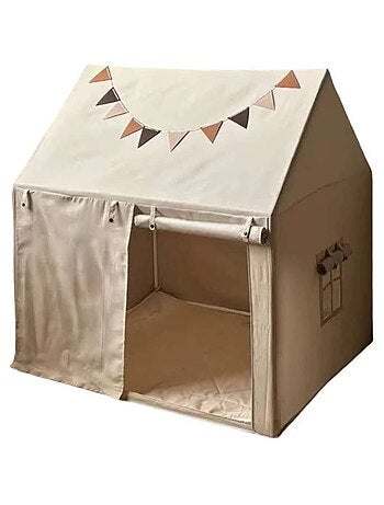 Tente maison de jeu d'intérieur coton pour enfant