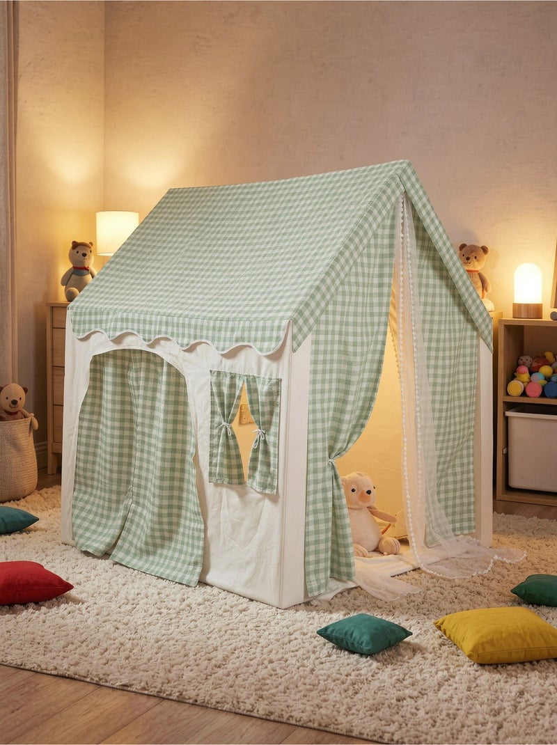 Tente maison de jeu d'intérieur enfant Vert - Kiabi