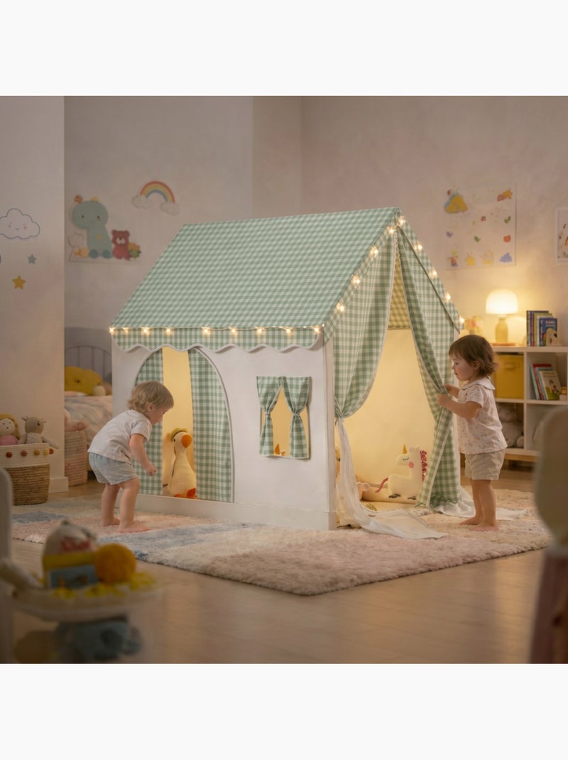 Tente maison de jeu d'intérieur enfant Vert - Kiabi