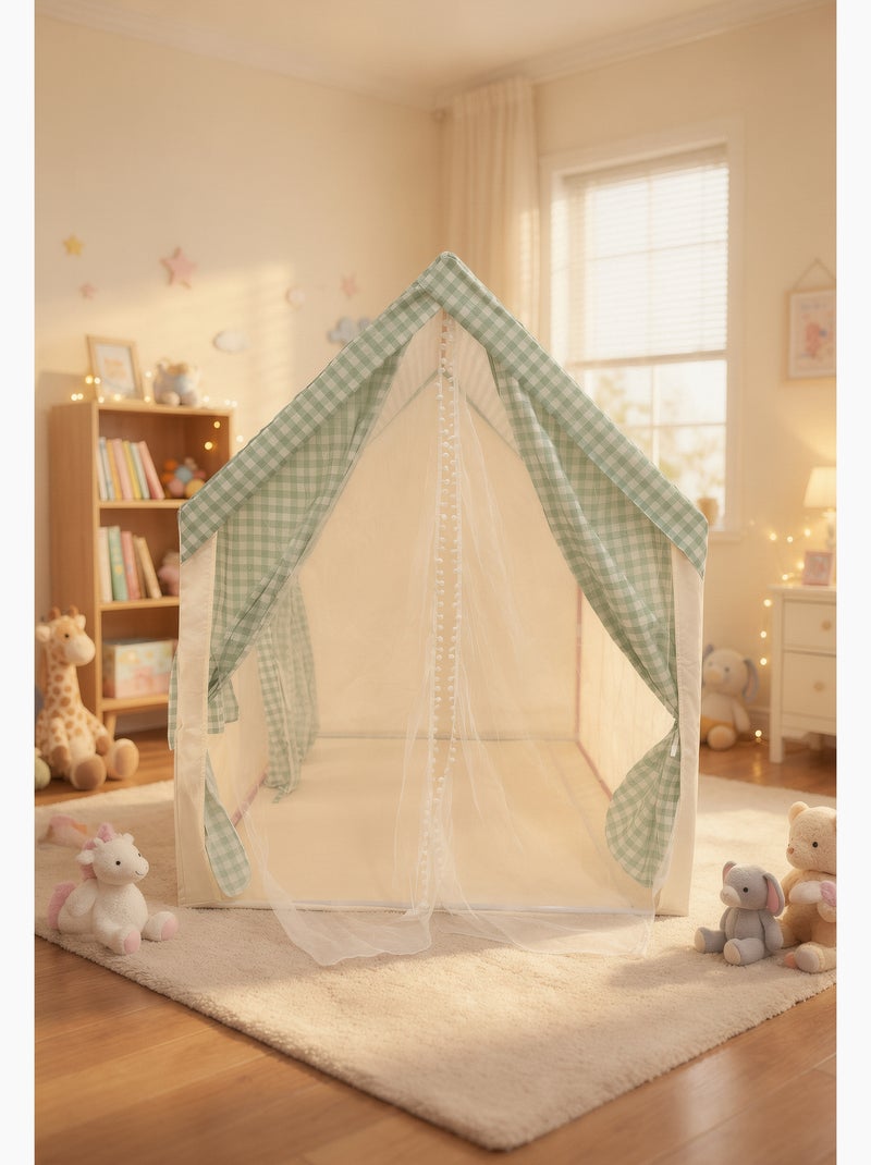 Tente maison de jeu d'intérieur enfant Vert - Kiabi