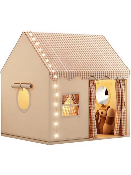Tente maison enfant avec guirlande - Kiabi Tente maison enfant avec guirlande - Kiabi