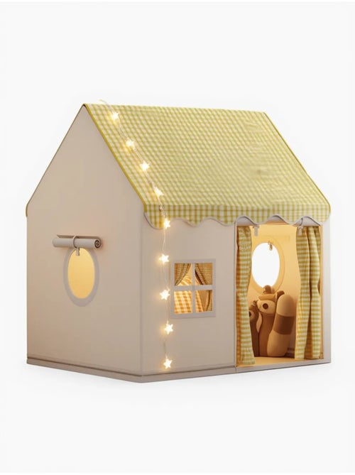 Tente maison enfant avec guirlande - Kiabi Tente maison enfant avec guirlande - Kiabi