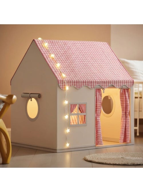 Tente maison enfant avec guirlande - Kiabi Tente maison enfant avec guirlande - Kiabi
