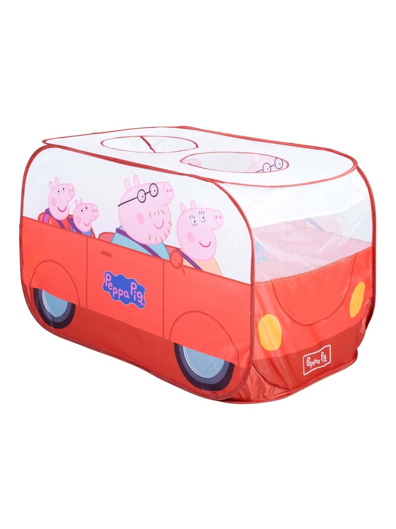 Tente Pop-Up en forme de voiture pour enfant 'Peppa Pig' - ROBA Corail - Kiabi