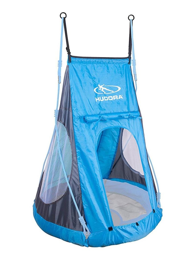 Tente pour balançoire "nid" de 90 cm de diam. Bleu - Kiabi