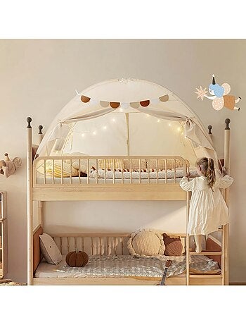 Tente pour lit Enfant 3‑en‑1