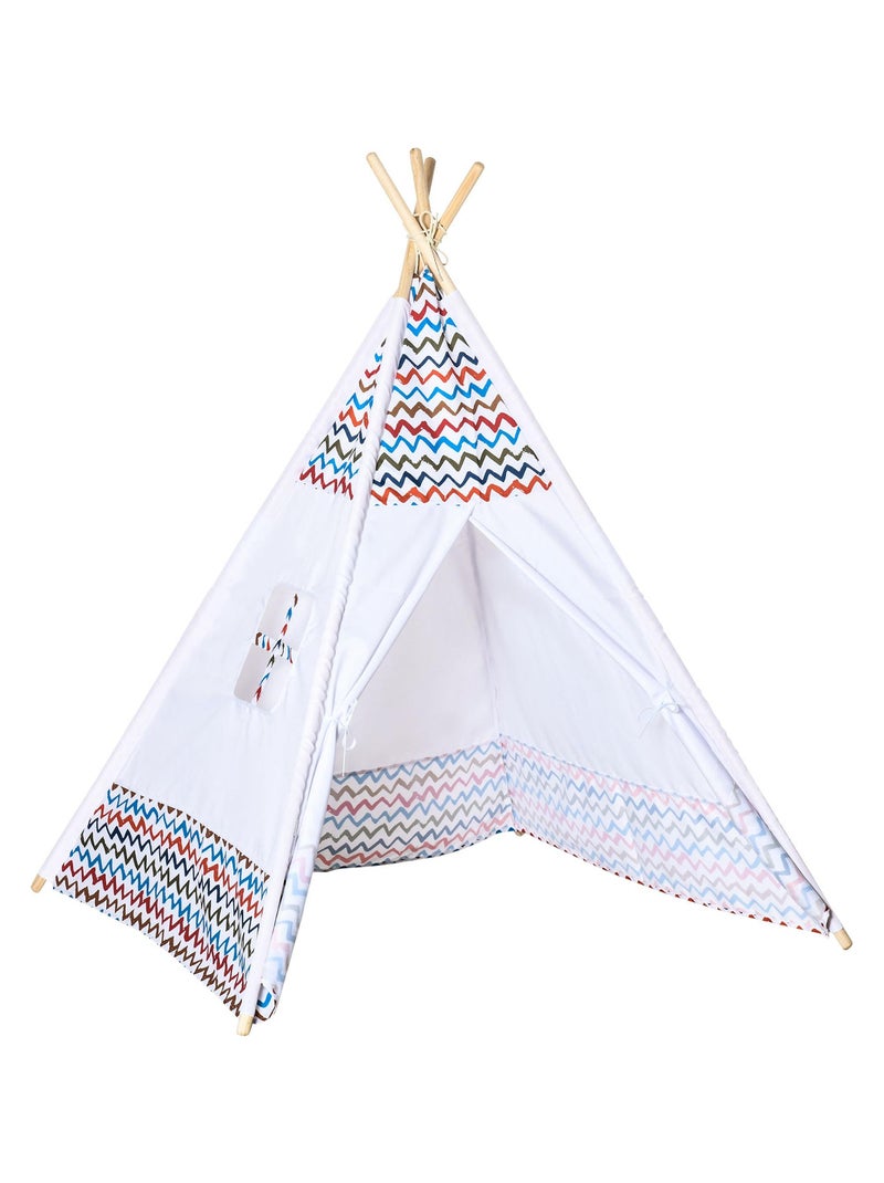 Tente teepee indien enfant style graphique N/A - Kiabi