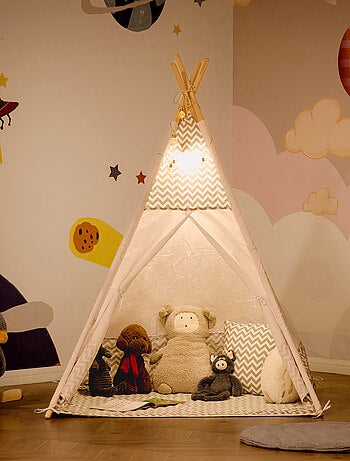 Tente teepee indien pour enfant