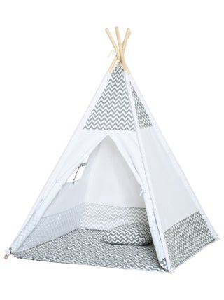 Tente teepee indien pour enfant style graphique