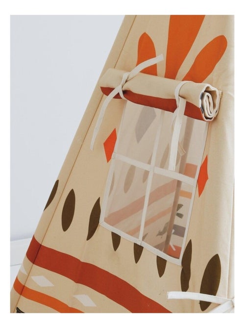 Tente Tipi Ambiance colorée en coton - Kiabi