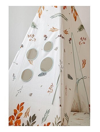 Tente Tipi Amis de la forêt en coton
