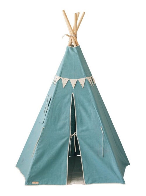 Tente Tipi avec guirlande Etoile en lin - Kiabi