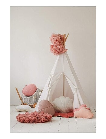 Tente Tipi avec tapis en lin