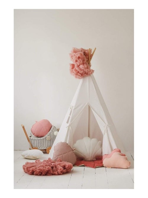 Tente Tipi avec tapis en lin - Kiabi