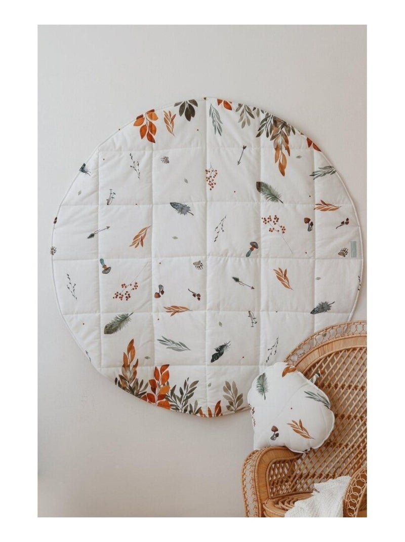 Tente Tipi avec tapis Forest Friends en coton Blanc - Kiabi