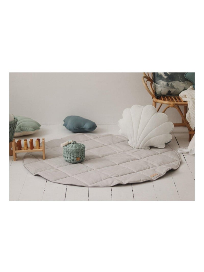 Tente Tipi avec tapis Pigeon en lin Gris - Kiabi