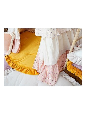 Tente Tipi avec volants en coton