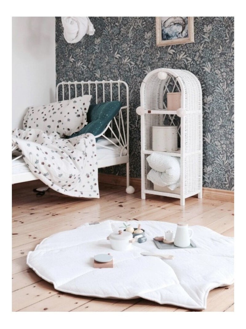 Tente Tipi avec volants Shabby Chic  en coton Beige - Kiabi