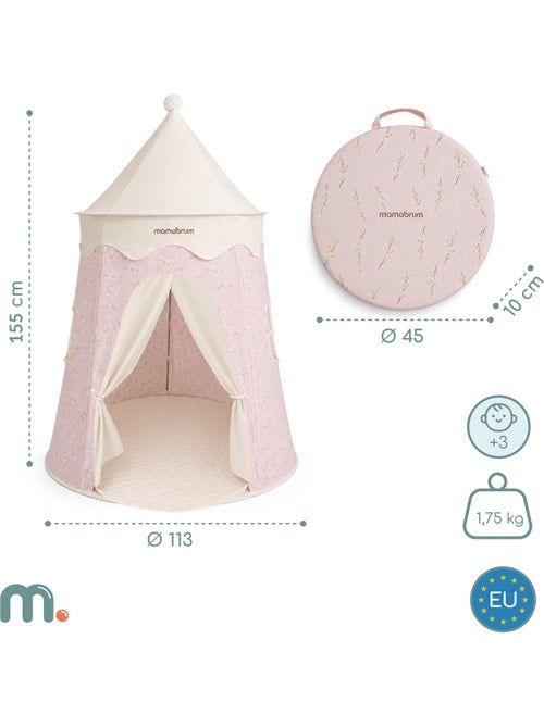 Tente tipi château de jeu enfant 113x155 cm led mamabrum - Kiabi Tente tipi château de jeu enfant 113x155 cm led mamabrum - Kiabi