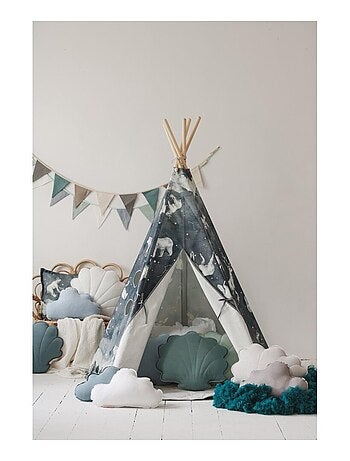 Tente Tipi Ciel étoilé en coton