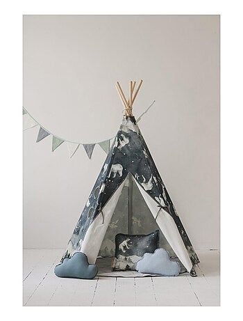 Tente Tipi Ciel étoilé en coton