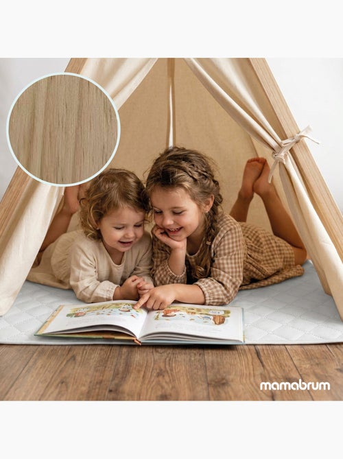 Tente tipi de jeu en bois enfant 110x90x120cm led mamabrum - Kiabi Tente tipi de jeu en bois enfant 110x90x120cm led mamabrum - Kiabi