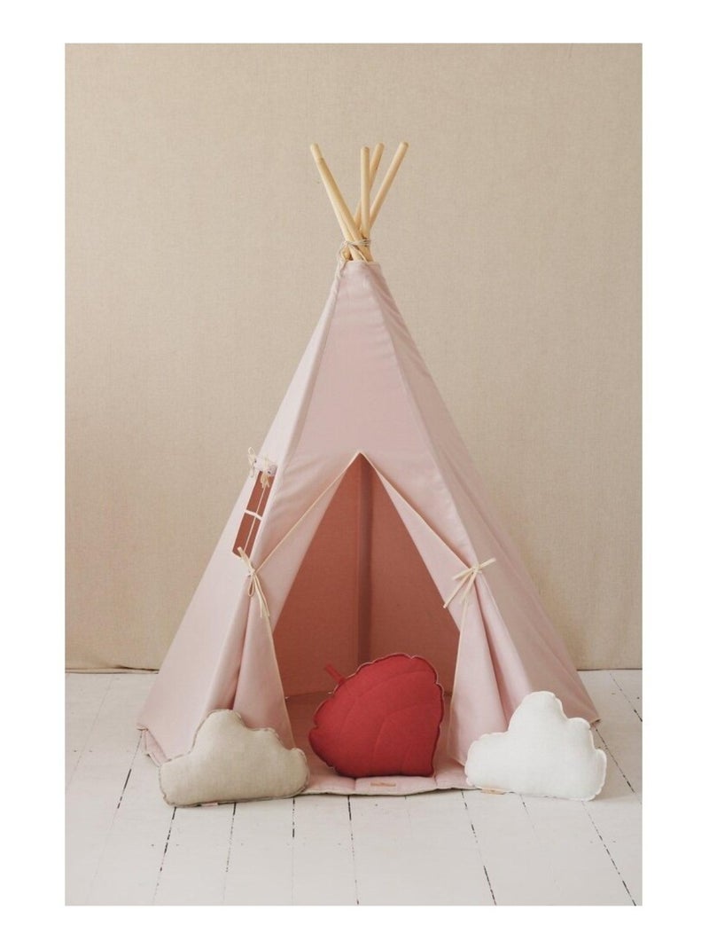 Tente Tipi en coton Rose - Kiabi