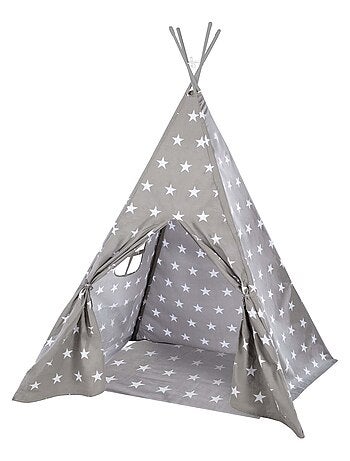 Tente tipi étoilée + sac de transport 'Little Stars' - ROBA