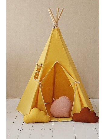 Tente Tipi Jaune Miel Jaune