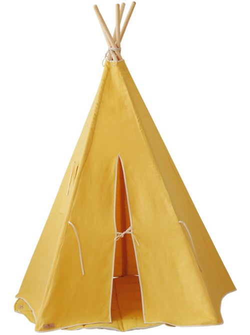 Tente Tipi Jaune Miel Jaune - Kiabi