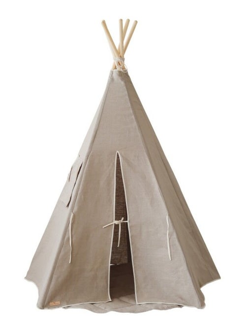 Tente Tipi Lin Naturel en coton - Kiabi