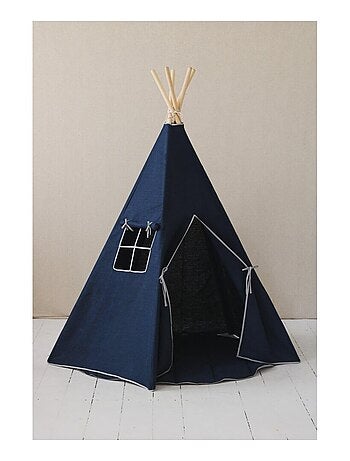 Tente Tipi Marine Lin Naturel en coton