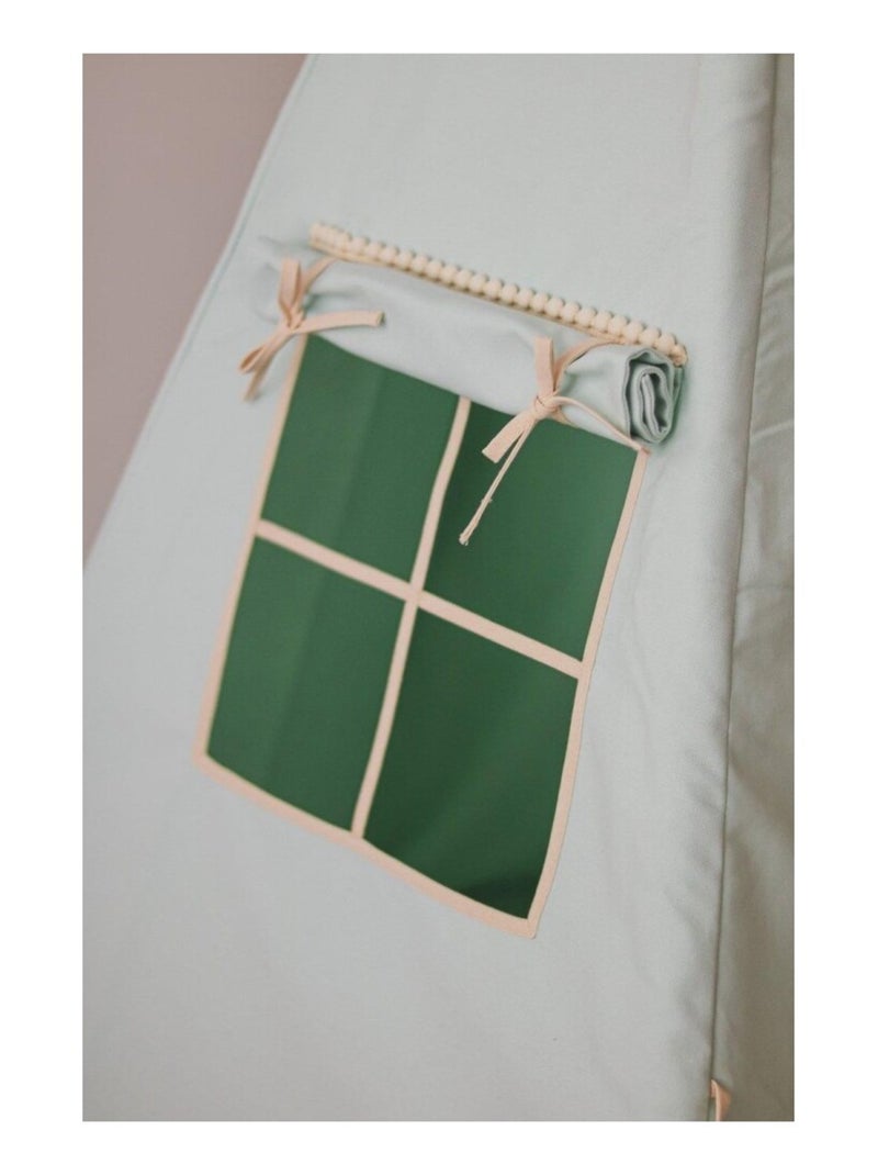 Tente Tipi Menthe en coton Vert - Kiabi