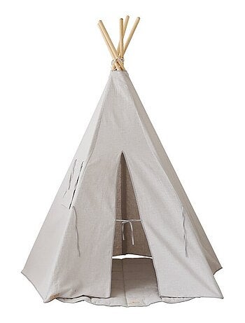 Tente Tipi Pigeon Lin Naturel en coton