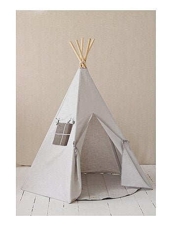 Tente Tipi Pigeon Lin Naturel en coton
