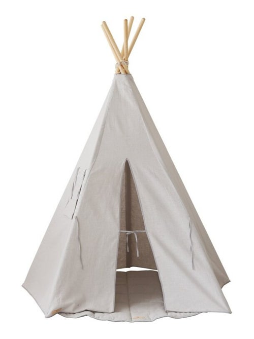 Tente Tipi Pigeon Lin Naturel en coton - Kiabi