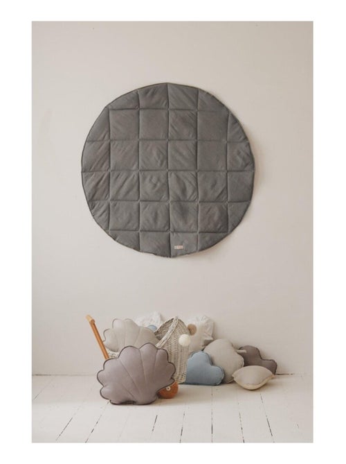 Tente Tipi Pompoms avec tapis en coton - Kiabi