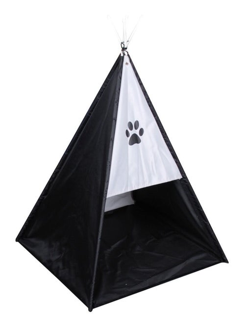 Tente tipi pour chien petit modèle avec coussin - Kiabi