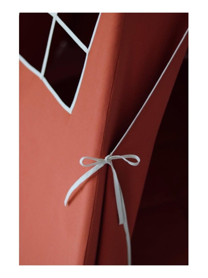 Tente Tipi Renard en coton Rouge - Kiabi