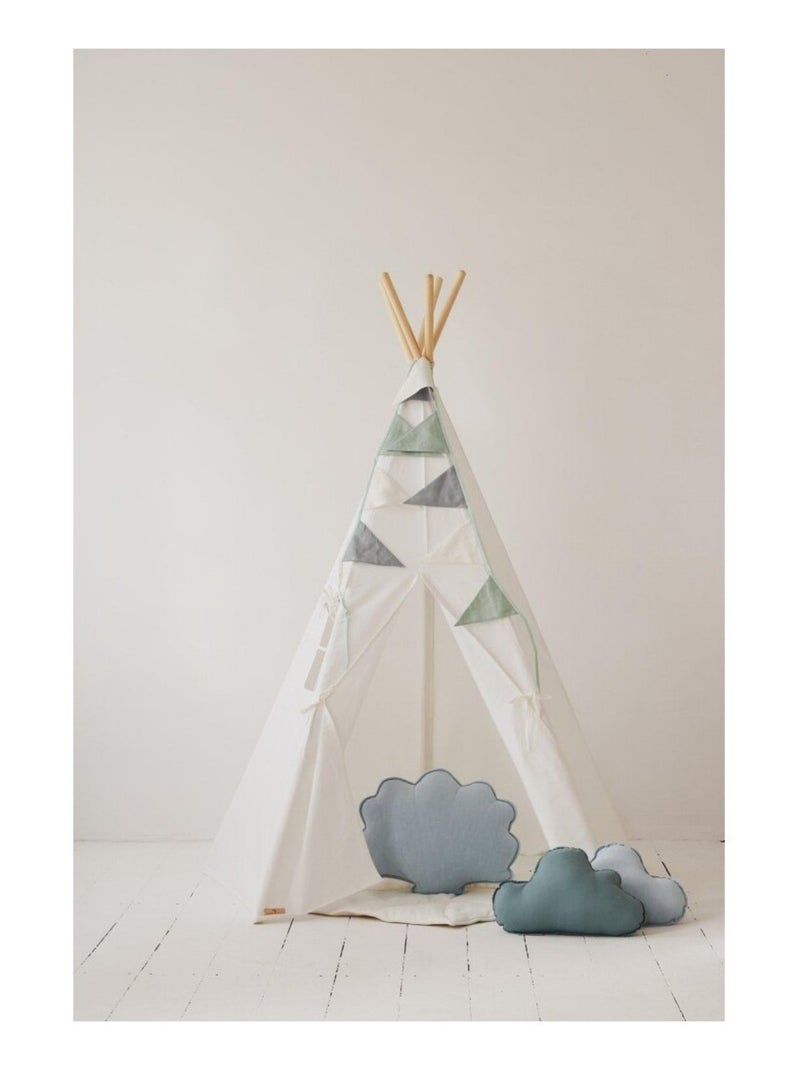 Tente tipihe neige en coton Blanc - Kiabi