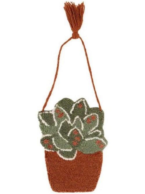 Tenture Murale Little Green Plante Suspendue (20 X 30 Cm) - Kiabi