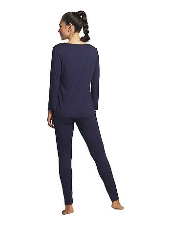 Tenue de détente et intérieur pyjama leggings haut Vainica