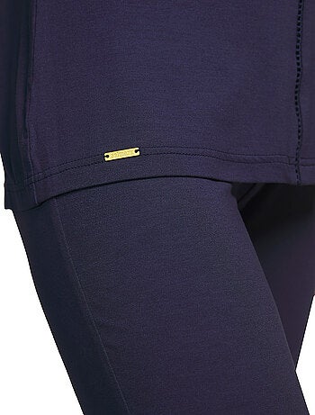Tenue de détente et intérieur pyjama leggings haut Vainica
