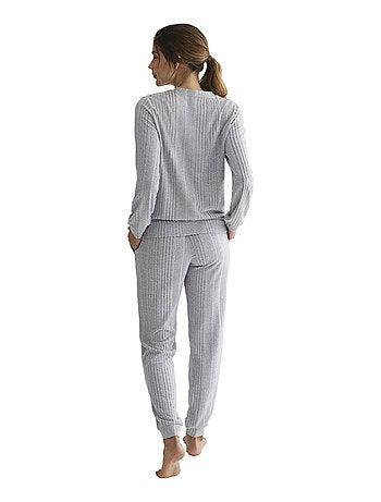 Tenue de détente et intérieur pyjama pantalon haut Basica