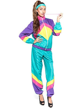 Tenue de gymnaste, survêtement rétro