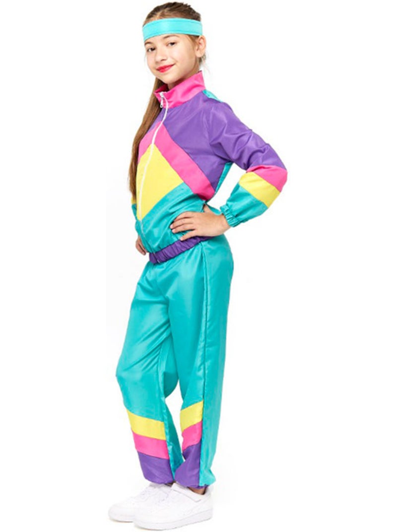Tenue de gymnaste, survêtement rétro Multicolore - Kiabi