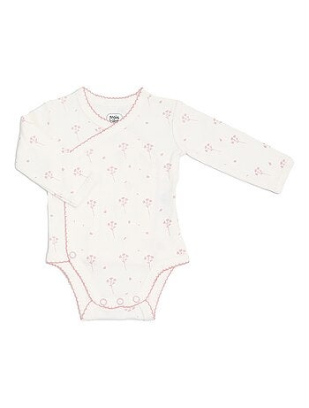 Tenue de naissance pour bébé - Fleurs